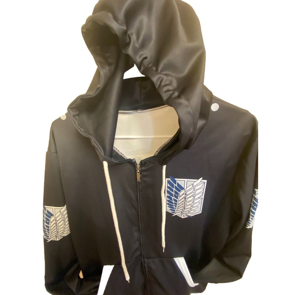 Attack On Titan Flügel Der Freiheit Jacket Coat Windbreak Leisure Hoodie Anime